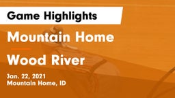 Mountain Home  vs Wood River  Game Highlights - Jan. 22, 2021