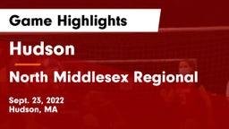 Hudson  vs North Middlesex Regional  Game Highlights - Sept. 23, 2022