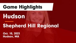Hudson  vs Shepherd Hill Regional Game Highlights - Oct. 10, 2023