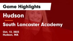 Hudson  vs South Lancaster Academy Game Highlights - Oct. 12, 2023