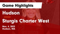 Hudson  vs Sturgis Charter West Game Highlights - Nov. 4, 2023