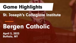 St. Joseph's Collegiate Institute vs Bergen Catholic  Game Highlights - April 3, 2023