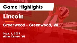 Lincoln  vs Greenwood  - Greenwood, WI Game Highlights - Sept. 1, 2022