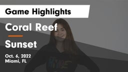 Coral Reef  vs Sunset Game Highlights - Oct. 6, 2022