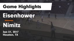 Eisenhower  vs Nimitz  Game Highlights - Jan 31, 2017