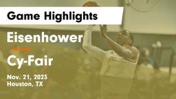 Eisenhower  vs Cy-Fair  Game Highlights - Nov. 21, 2023
