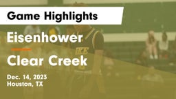 Eisenhower  vs Clear Creek  Game Highlights - Dec. 14, 2023