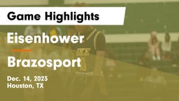 Eisenhower  vs Brazosport  Game Highlights - Dec. 14, 2023