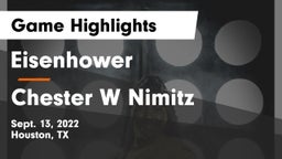 Eisenhower  vs Chester W Nimitz  Game Highlights - Sept. 13, 2022