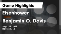 Eisenhower  vs Benjamin O. Davis  Game Highlights - Sept. 23, 2022