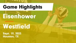 Eisenhower  vs Westfield  Game Highlights - Sept. 19, 2023