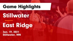 Stillwater  vs East Ridge  Game Highlights - Jan. 19, 2021