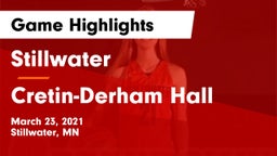 Stillwater  vs Cretin-Derham Hall  Game Highlights - March 23, 2021