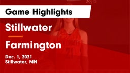 Stillwater  vs Farmington  Game Highlights - Dec. 1, 2021