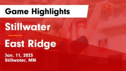 Stillwater  vs East Ridge  Game Highlights - Jan. 11, 2023