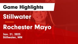Stillwater  vs Rochester Mayo  Game Highlights - Jan. 21, 2023
