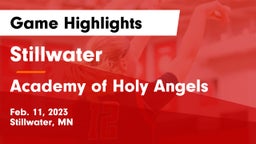 Stillwater  vs Academy of Holy Angels  Game Highlights - Feb. 11, 2023