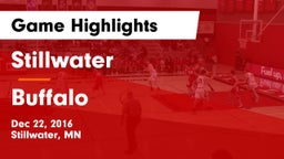 Stillwater  vs Buffalo  Game Highlights - Dec 22, 2016