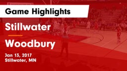 Stillwater  vs Woodbury  Game Highlights - Jan 13, 2017