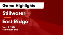 Stillwater  vs East Ridge  Game Highlights - Jan. 3, 2024