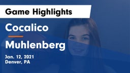 Cocalico  vs Muhlenberg  Game Highlights - Jan. 12, 2021