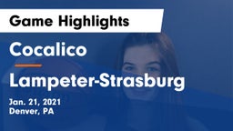 Cocalico  vs Lampeter-Strasburg  Game Highlights - Jan. 21, 2021