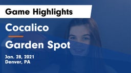 Cocalico  vs Garden Spot  Game Highlights - Jan. 28, 2021
