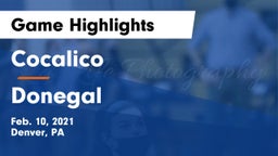 Cocalico  vs Donegal  Game Highlights - Feb. 10, 2021