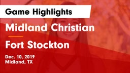 Midland Christian  vs Fort Stockton  Game Highlights - Dec. 10, 2019
