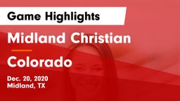 Midland Christian  vs Colorado  Game Highlights - Dec. 20, 2020