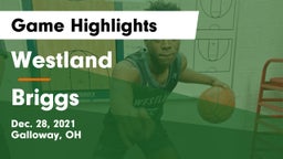 Westland  vs Briggs  Game Highlights - Dec. 28, 2021