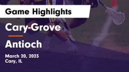 Cary-Grove  vs Antioch  Game Highlights - March 20, 2023