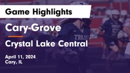 Cary-Grove  vs Crystal Lake Central  Game Highlights - April 11, 2024
