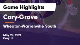 Cary-Grove  vs Wheaton-Warrenville South  Game Highlights - May 20, 2024