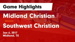 Midland Christian  vs Southwest Christian  Game Highlights - Jan 6, 2017