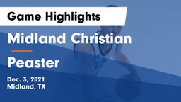 Midland Christian  vs Peaster  Game Highlights - Dec. 3, 2021