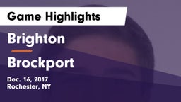 Brighton  vs Brockport  Game Highlights - Dec. 16, 2017