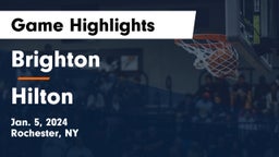 Brighton  vs Hilton  Game Highlights - Jan. 5, 2024