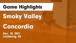 Smoky Valley  vs Concordia  Game Highlights - Dec. 10, 2021