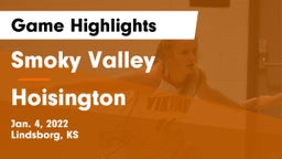 Smoky Valley  vs Hoisington  Game Highlights - Jan. 4, 2022