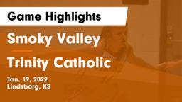 Smoky Valley  vs Trinity Catholic  Game Highlights - Jan. 19, 2022