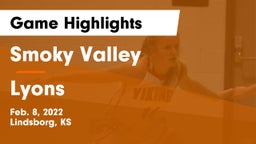 Smoky Valley  vs Lyons  Game Highlights - Feb. 8, 2022