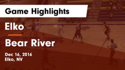 Elko  vs Bear River  Game Highlights - Dec 16, 2016
