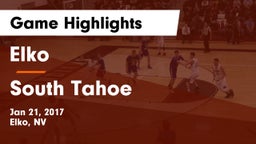 Elko  vs South Tahoe Game Highlights - Jan 21, 2017
