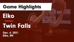 Elko  vs Twin Falls  Game Highlights - Dec. 4, 2021