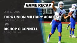 Recap: Fork Union Military Academy vs. Bishop O'Connell  2016