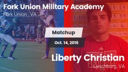 Matchup: Fork Union Military  vs. Liberty Christian  2016