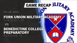Recap: Fork Union Military Academy vs. Benedictine College Preparatory  2016
