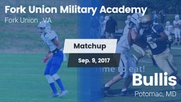 Matchup: Fork Union Military  vs. Bullis  2017