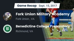 Recap: Fork Union Military Academy vs. Benedictine College Preparatory  2017